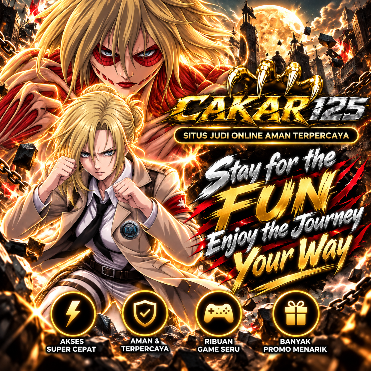 CAKAR125 >> Stay for the Fun, Enjoy the Journey Your Way